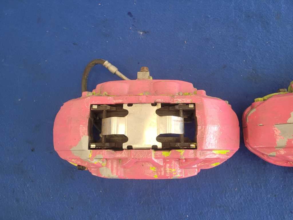 2015-2023 Ford Mustang Pair 14" Performance Front Brake Calipers Pads 2616 - The Parts Farm