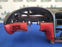 1994-1995 Ford Mustang GT 5.0L Dashboard Panel Cover Black Red 2631 - The Parts Farm