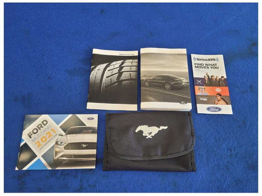 2021 Ford Mustang GT S550 Owner's Manual Book Pamphlet Cover 2622