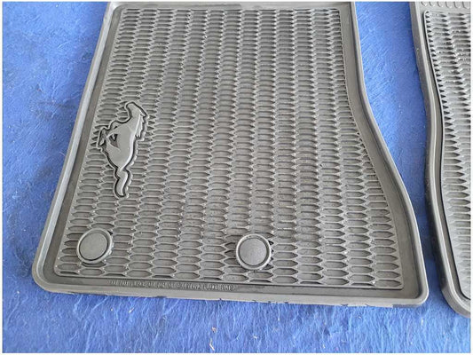 2010-2014 Ford Mustang GT S197 Pair Front Floor Mats Rubber Liner Cover 2890