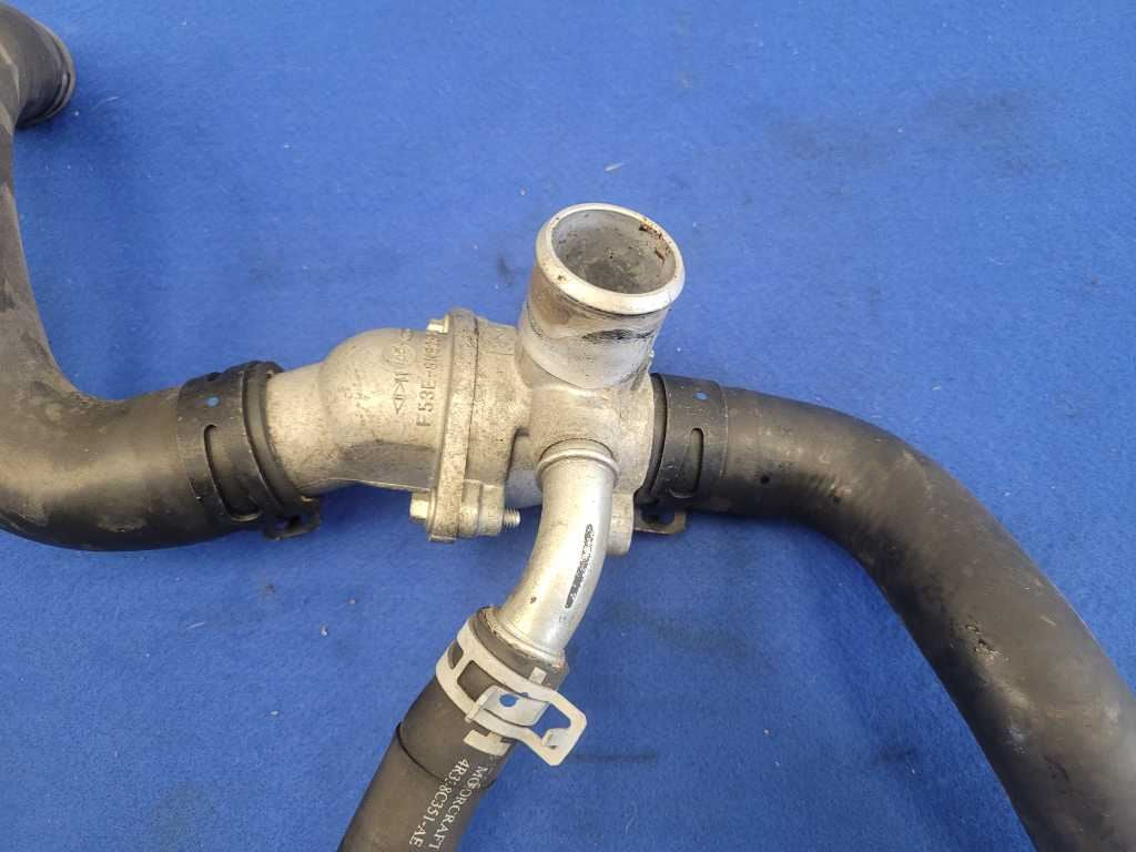 2005-2009 Ford Mustang GT 4.6L Thermostat Housing Engine Cooling 2585 - The Parts Farm