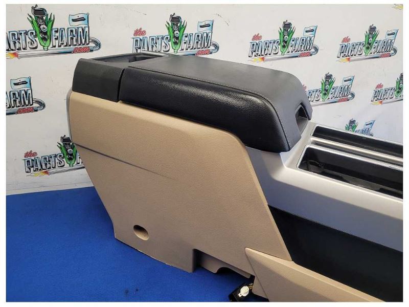 2015-2017 Ford F150 F-150 Pickup Truck Center Console Floor Shifter Tan 2617 - The Parts Farm