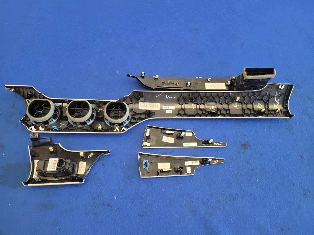 2015-2017 Ford Mustang GT S550 Dash Trim Vent Bezel Gauge Premium Molding 2442 - The Parts Farm