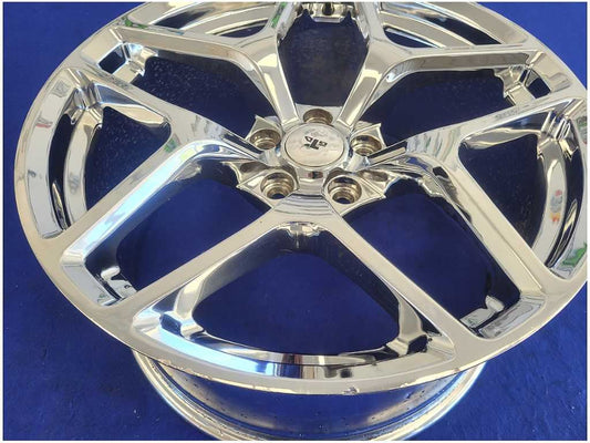 2010-2015 Chevrolet Camaro SS 20x10 Wheel Chrome Rim Spoke Scuffs