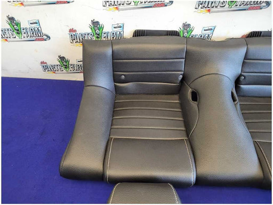 2011-2014 Ford Mustang GT Convertible Rear Leather Seats Upper Lower 2715