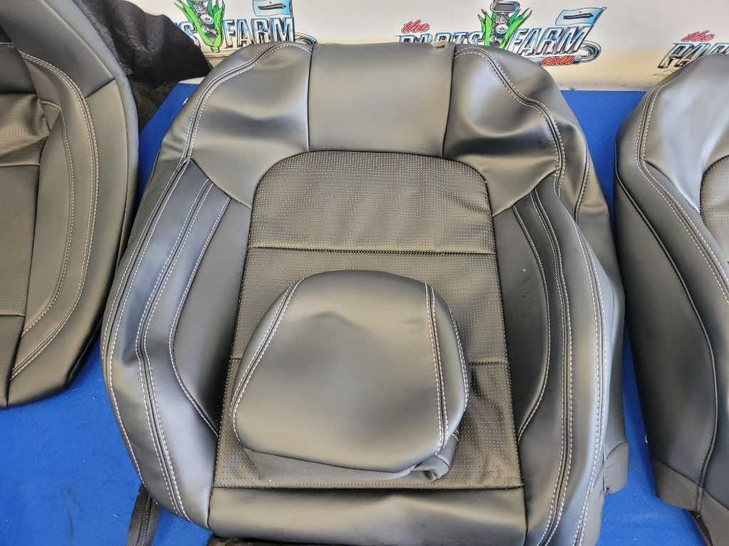 2024 Ford Mustang GT S650 Coupe Set Seat Covers Leather Bucket Front Back M24 - The Parts Farm