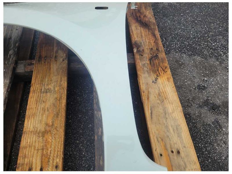 2011-2012 Nissan Leaf Driver Left Front Fender Body Paint QX1 1856 - The Parts Farm