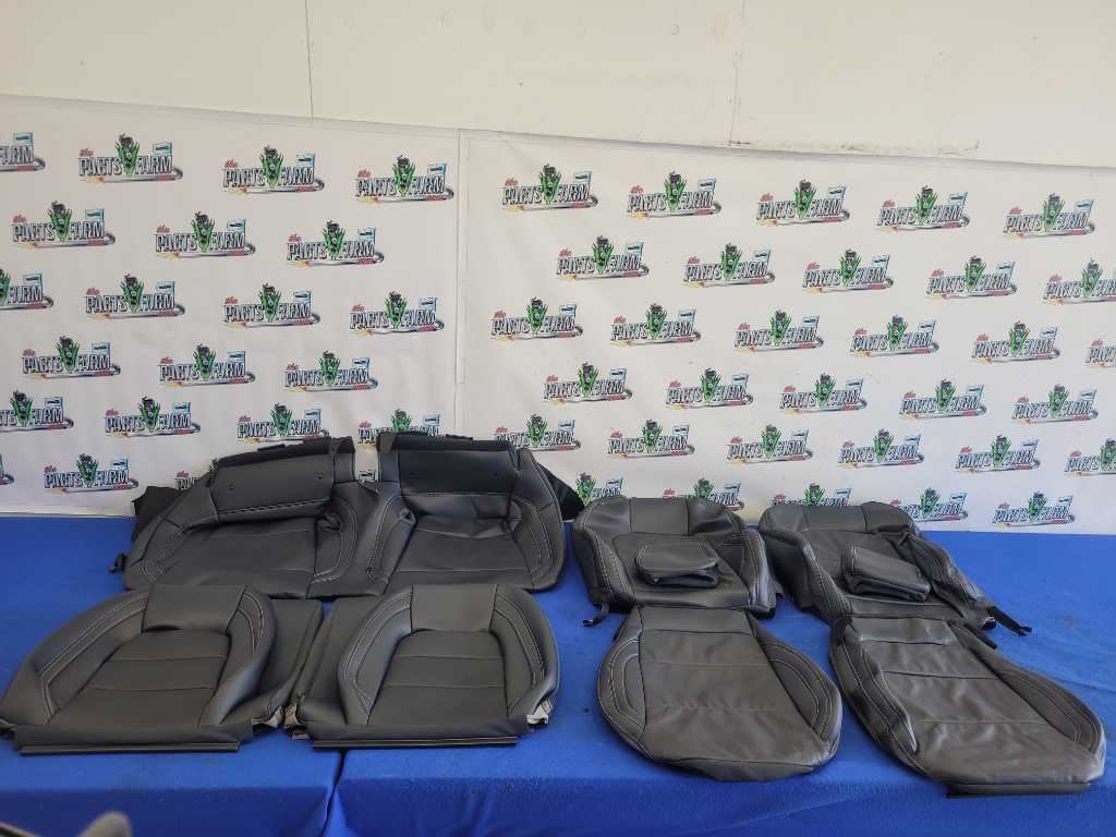 2024 Ford Mustang GT S650 Coupe Set Seat Covers Leather Bucket Front Back M24 - The Parts Farm