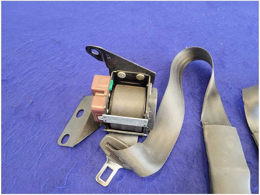 1994-1998 Ford Mustang GT Cobra Convertible Pair Rear Seat Belt Charcoal 2713