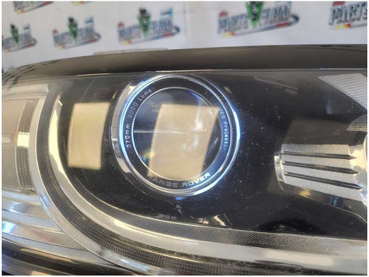 2014 Land Range Rover Passenger Front Headlight Lamp Adaptive Light 2916