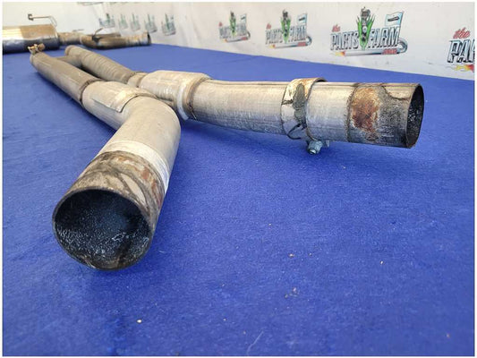 2015-2023 Ford Mustang GT S550 Aftermarket H Pipe Exhaust Muffler Clamp 2768