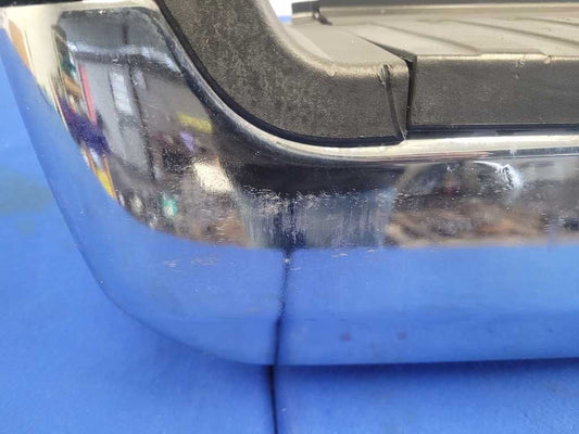 2022 Ford F250SD Pickup Truck Rear Bumper Chrome No Park Assist *Scuffs* 2581