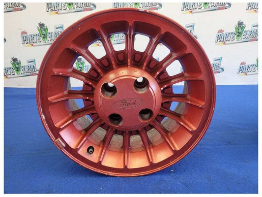 1987-1993 Ford Mustang GT 5.0L Turbine Wheel 15x7 Spoke Paint Red 2299 - The Parts Farm