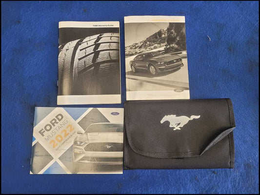 2022 Ford Mustang GT S550 Owner's Manual Book Pamphlet Cover 2688