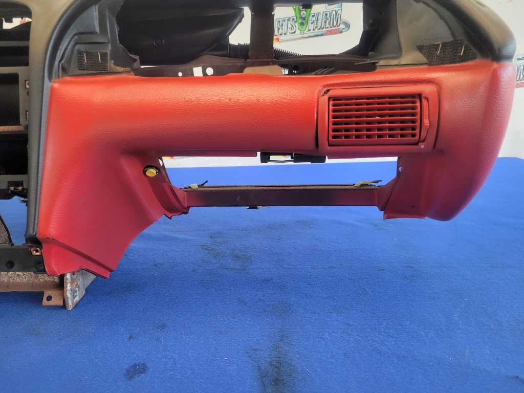 1994-1995 Ford Mustang GT 5.0L Dashboard Panel Cover Black Red 2631 - The Parts Farm