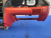 1994-1995 Ford Mustang GT 5.0L Dashboard Panel Cover Black Red 2631 - The Parts Farm