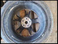 2010-2015 Chevrolet Camaro SS Rear Wheel 20x9 Rear 5 Spoke Silver Paint Tire - The Parts Farm