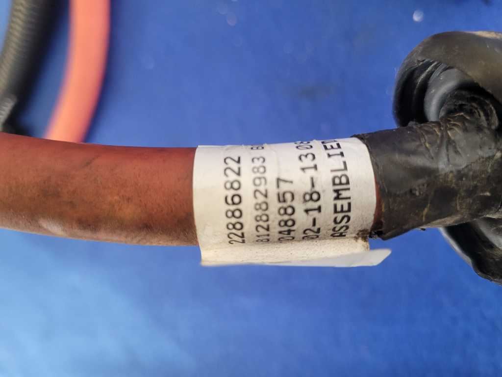 2010-2015 Chevrolet Camaro 1LE SS Wire Cable Battery Red Power 2650 - The Parts Farm