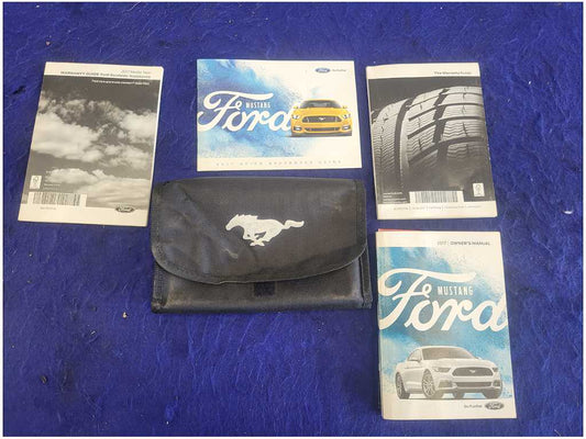 2017 Ford Mustang GT S550 Owner's Manual Booklet Pamphlet Book Cover 2753