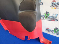 1994-1995 Ford Mustang GT Convertible Driver LH Rear Quarter Trim Red 2631 - The Parts Farm