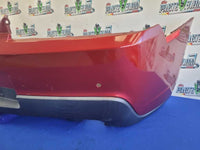 2014-2015 Chevrolet Camaro SS Rear Bumper Cover Park Assist Paint Maroon 2592 - The Parts Farm