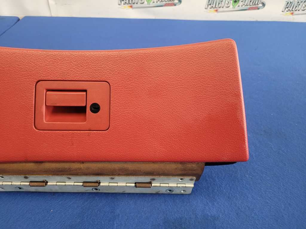 1994-1998 Ford Mustang GT 5.0L Glove Box Passenger Dashboard Trim Red 2631 - The Parts Farm