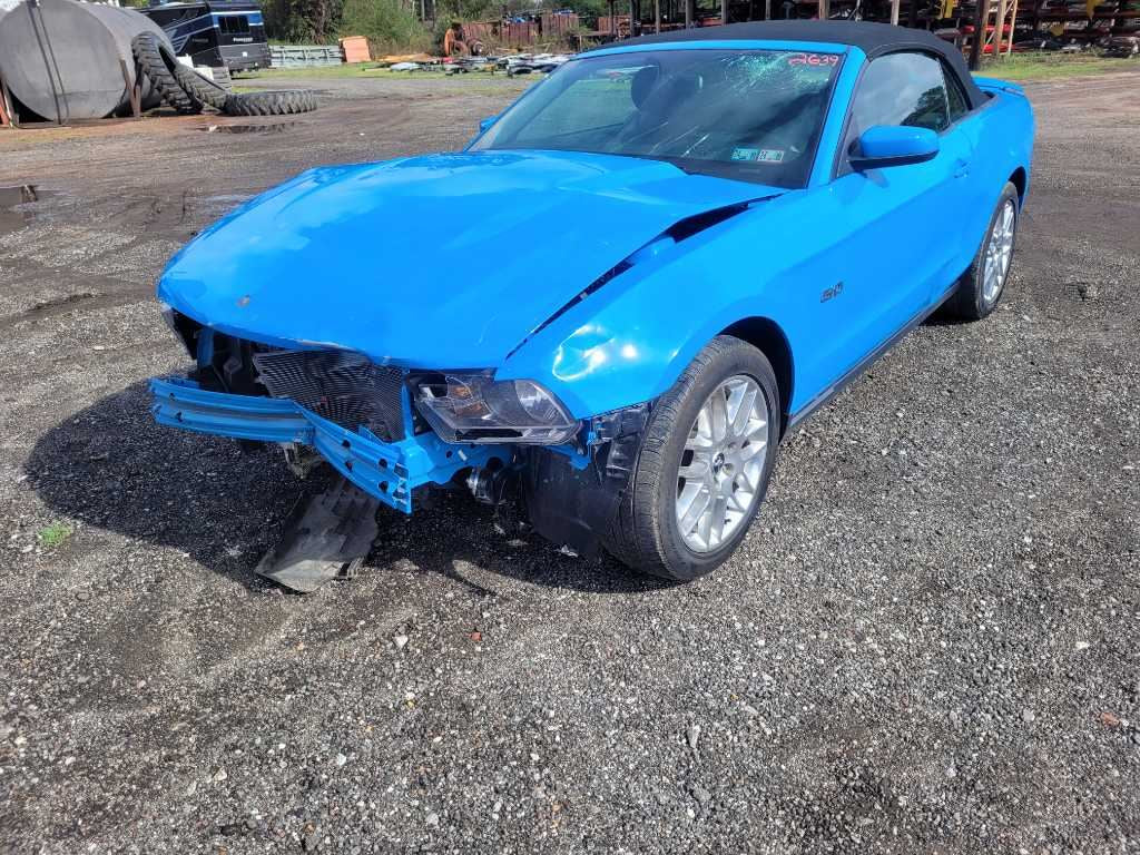 2011-2014 Ford Mustang GT Rear Crash Bar Reinforcement Back Bar 2639 - The Parts Farm