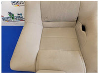 2011-2014 Ford Mustang GT Rear Coupe Seats Cloth Beige Back 2605 - The Parts Farm