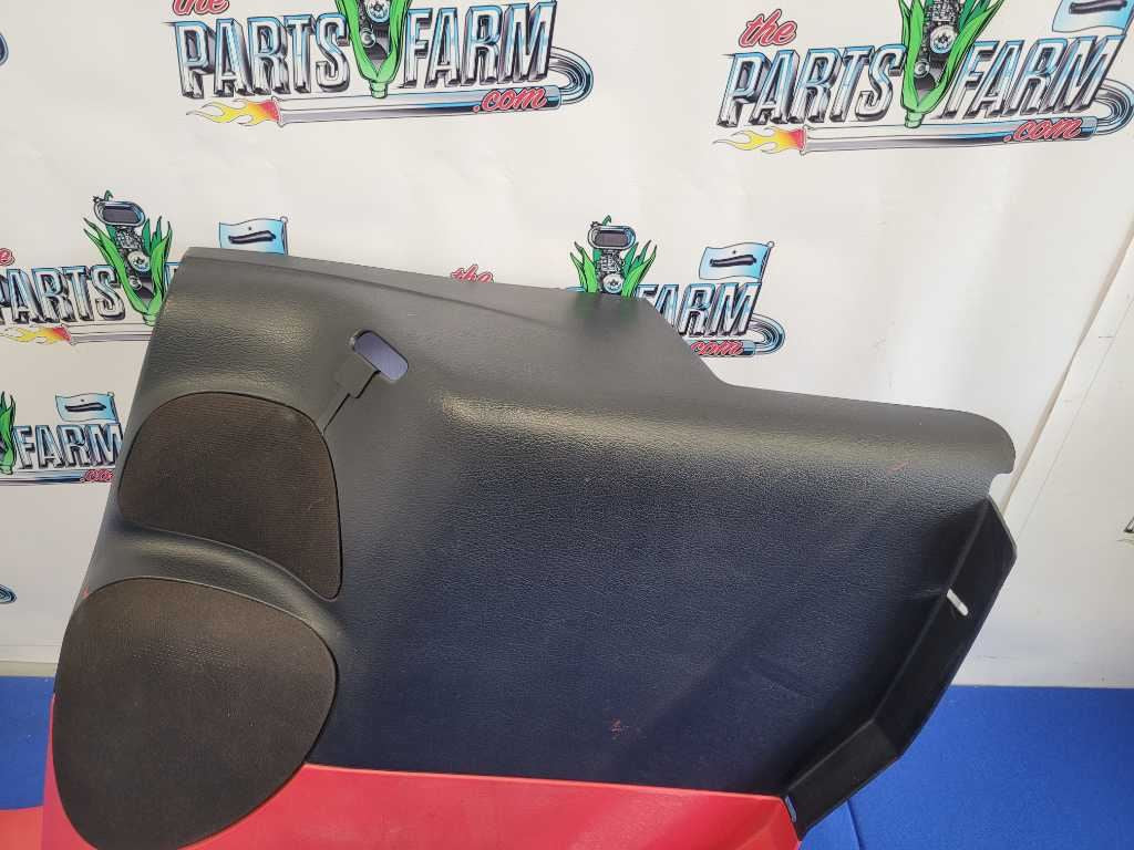 1994-1995 Ford Mustang GT Convertible Passenger Rear Quarter Trim Red 2631 - The Parts Farm