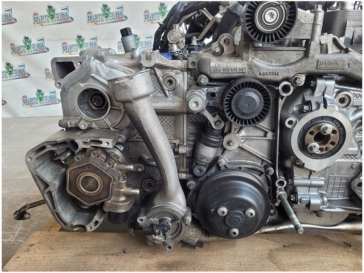 **Damaged 2017 Porsche 911 991 Engine Block Cylinder Heads **Damaged - The Parts Farm