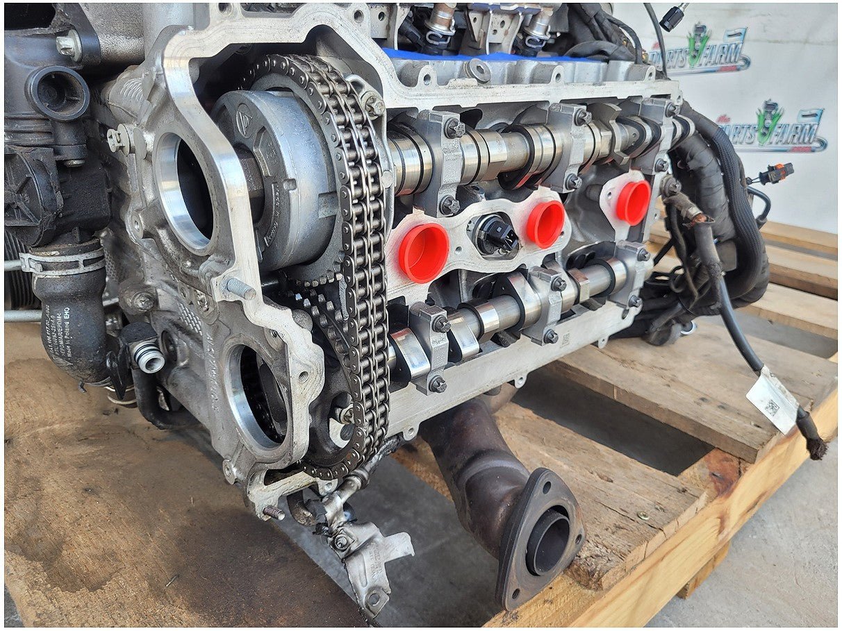 **Damaged 2017 Porsche 911 991 Engine Block Cylinder Heads **Damaged - The Parts Farm