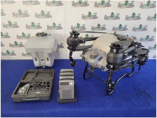DJI AGRAS T40 Spray Drone Kit Spray Tank Controller 40 liter 6 months old - The Parts Farm