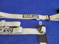 Out of Date Sparco Seat Belts Front Buckle Bolt In 4 Point Gray 2881 - The Parts Farm