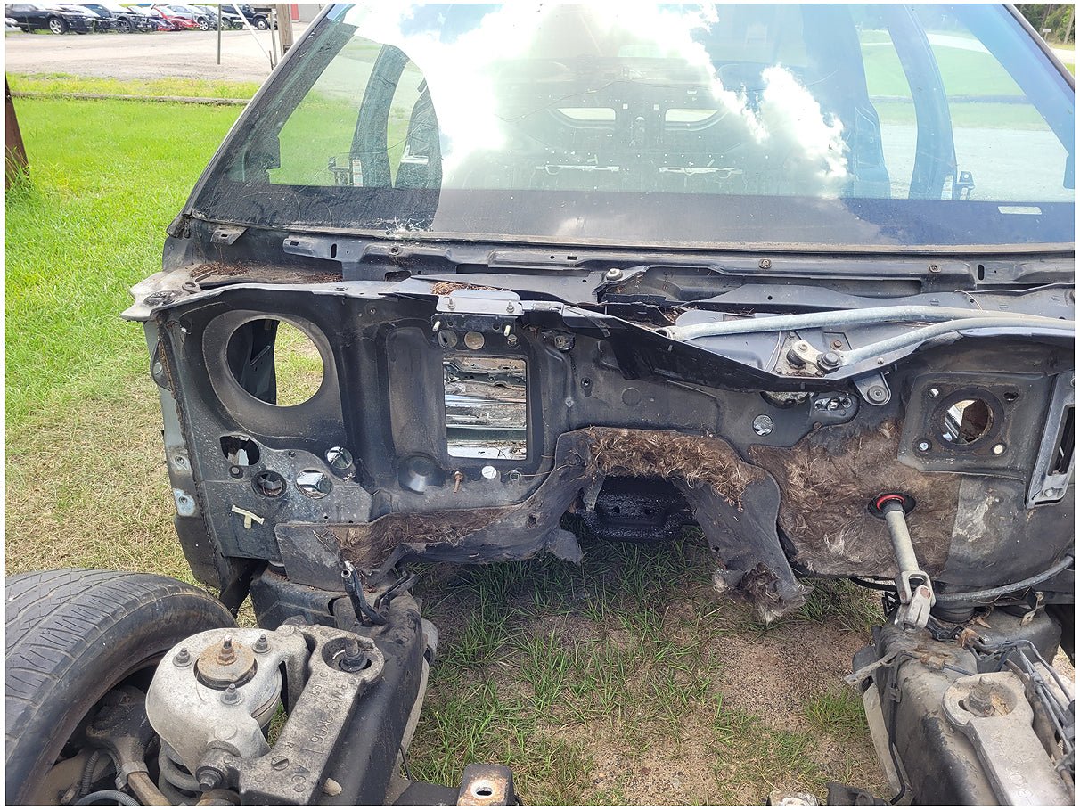 Stock 2625. 2003 Mercury Marauder Clear Title Roller Frame Shell Body F100 Swap!! - The Parts Farm