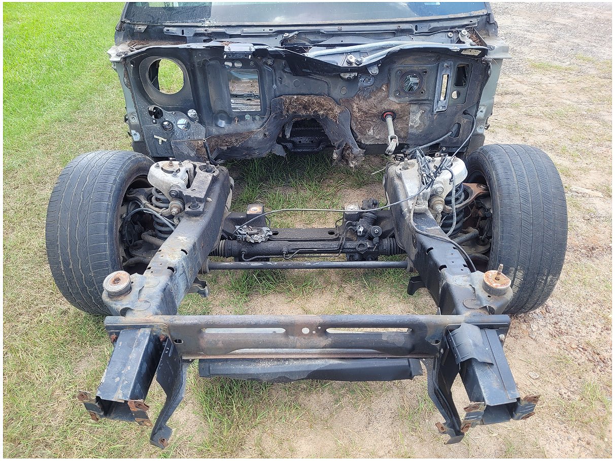 Stock 2625. 2003 Mercury Marauder Clear Title Roller Frame Shell Body F100 Swap!! - The Parts Farm