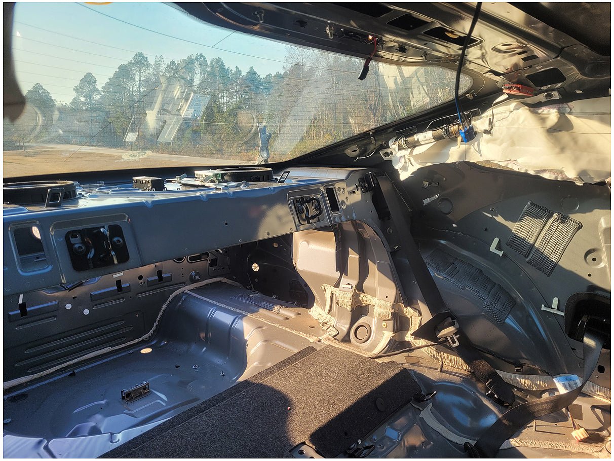 Stock 2798. 2022 Ford Mustang GT Saleen 33 Coupe Roller Salvage Title Passenger Damage - The Parts Farm