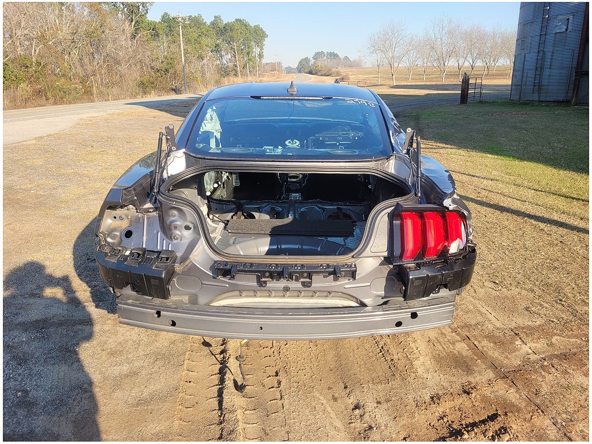 Stock 2798. 2022 Ford Mustang GT Saleen 33 Coupe Roller Salvage Title Passenger Damage - The Parts Farm