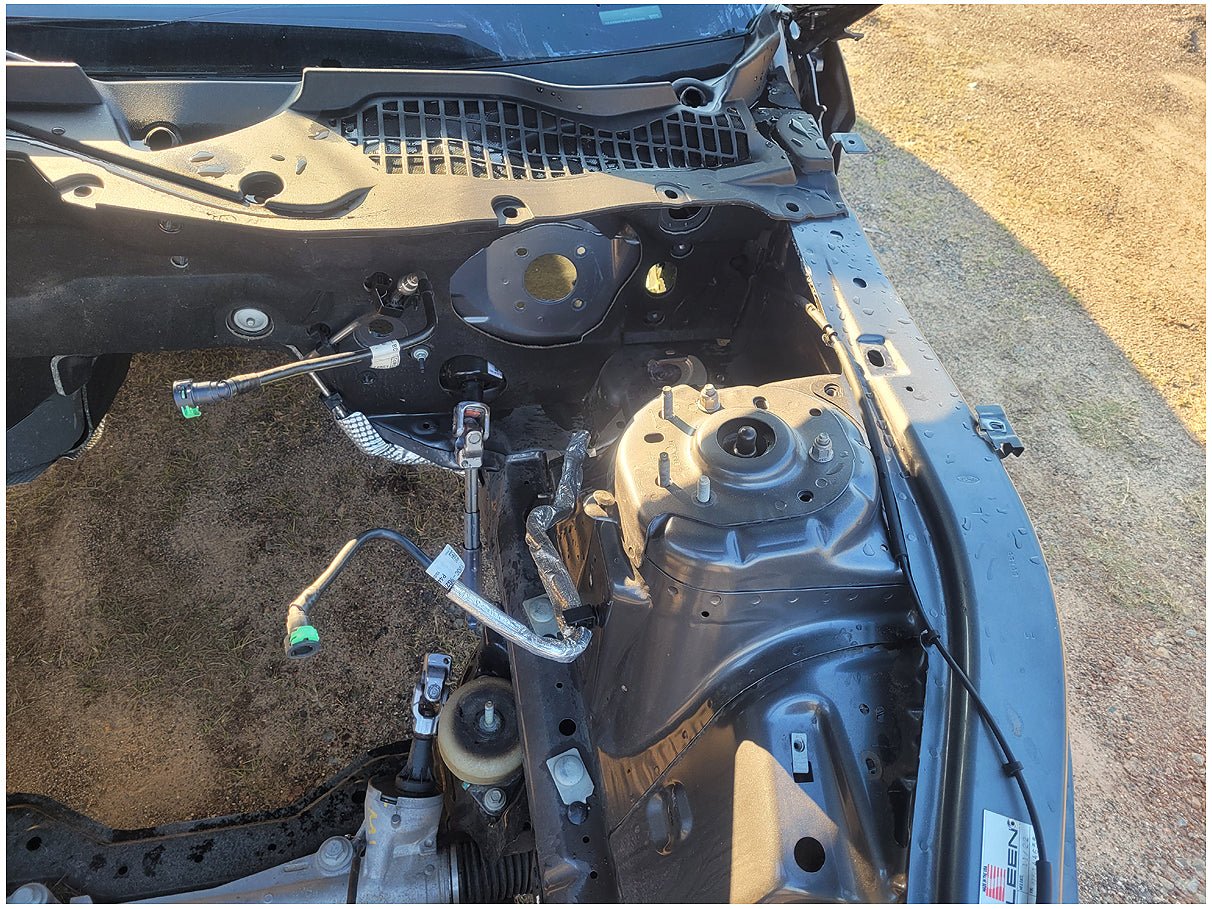 Stock 2798. 2022 Ford Mustang GT Saleen 33 Coupe Roller Salvage Title Passenger Damage - The Parts Farm