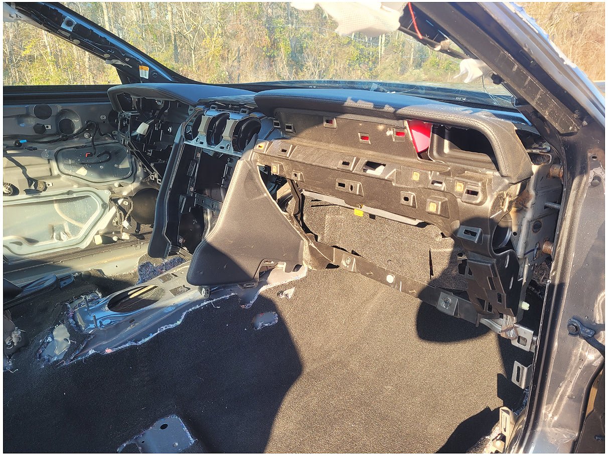 Stock 2798. 2022 Ford Mustang GT Saleen 33 Coupe Roller Salvage Title Passenger Damage - The Parts Farm