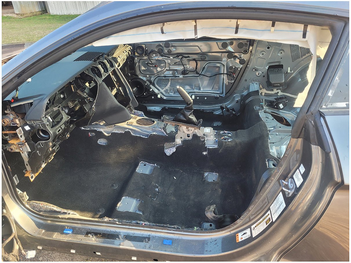 Stock 2798. 2022 Ford Mustang GT Saleen 33 Coupe Roller Salvage Title Passenger Damage - The Parts Farm