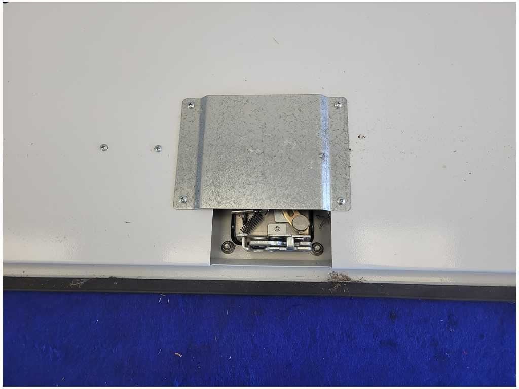 Utility Bed Passenger Side Door 2 White Service Right Truck Ford F450 - The Parts Farm